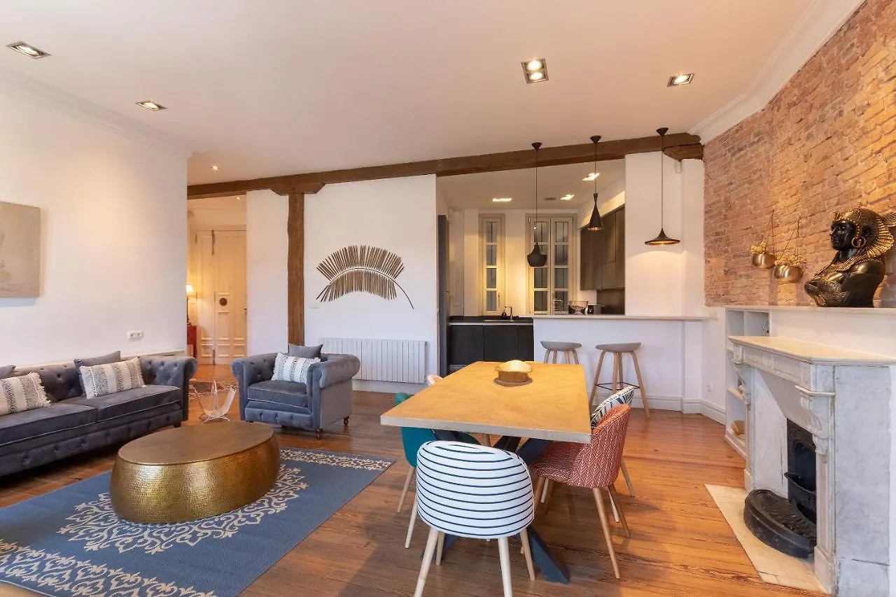 Appartement Confort Y Diseno Con Vistas Al Casco Viejo Bilbao